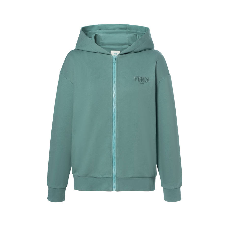 FENDI Kids Sweatshirts Hooded Non Detachable Moderate Non Stretch