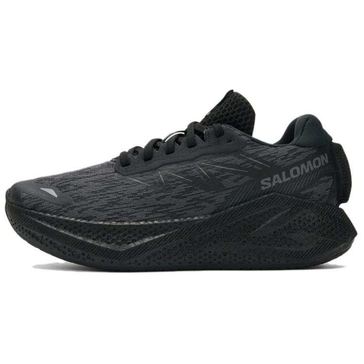 SALOMON AERO GLIDE 4 Comfortable Low top Long Distance Running Shoes Women's Black