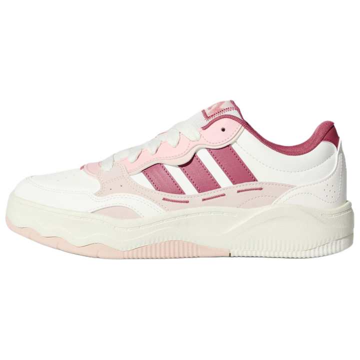 Adidas Adidas LITE SHUFFLE Composite Material Skateboard Shoes Women's Bright White