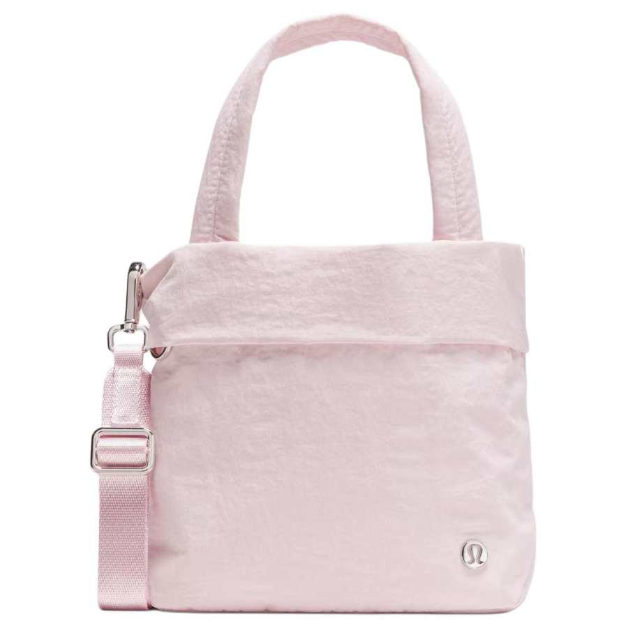Lululemon On My Level Nylon One Shoulder Handbag Small Women's Pink