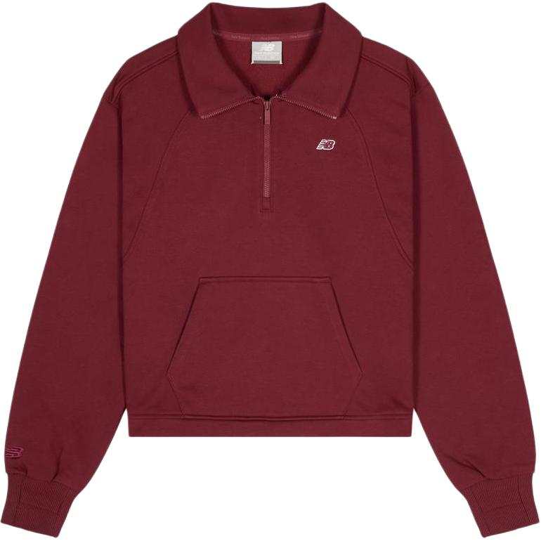 New Balance New Balance Sweatshirts Women's Red Stand Collar Moderate