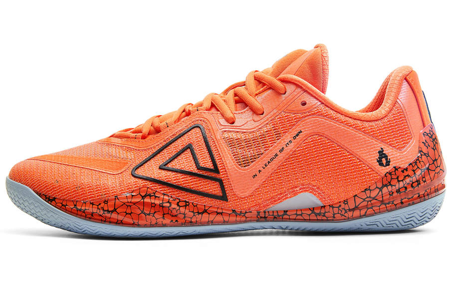PEAK Taichi Unmatched, Lava Colorway Low top Basketball Shoes Men's Orange