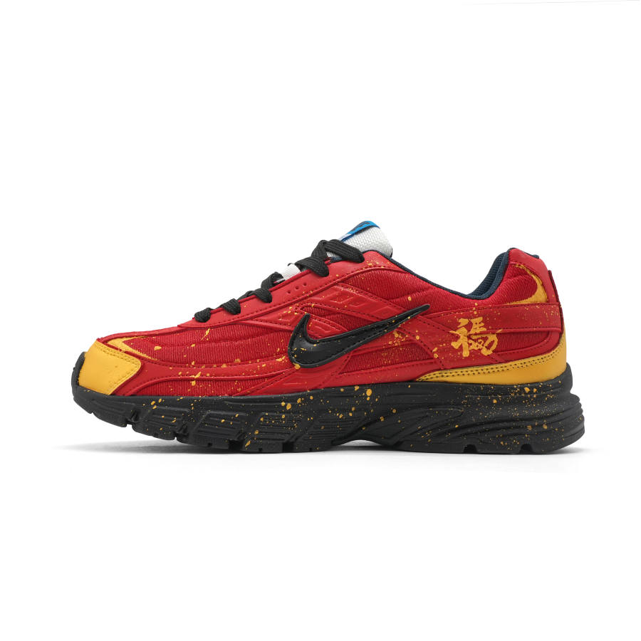 Nike Nike Initiator Cushioning Coverage Low top Casual City Commuting Running Shoes Unisex Gold Red