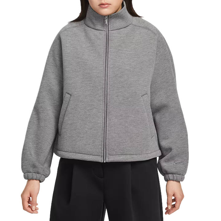 Nike Nike Jackets Women's Tone Charcoal Black/Iron Gray Stand Collar Moderate Workwear