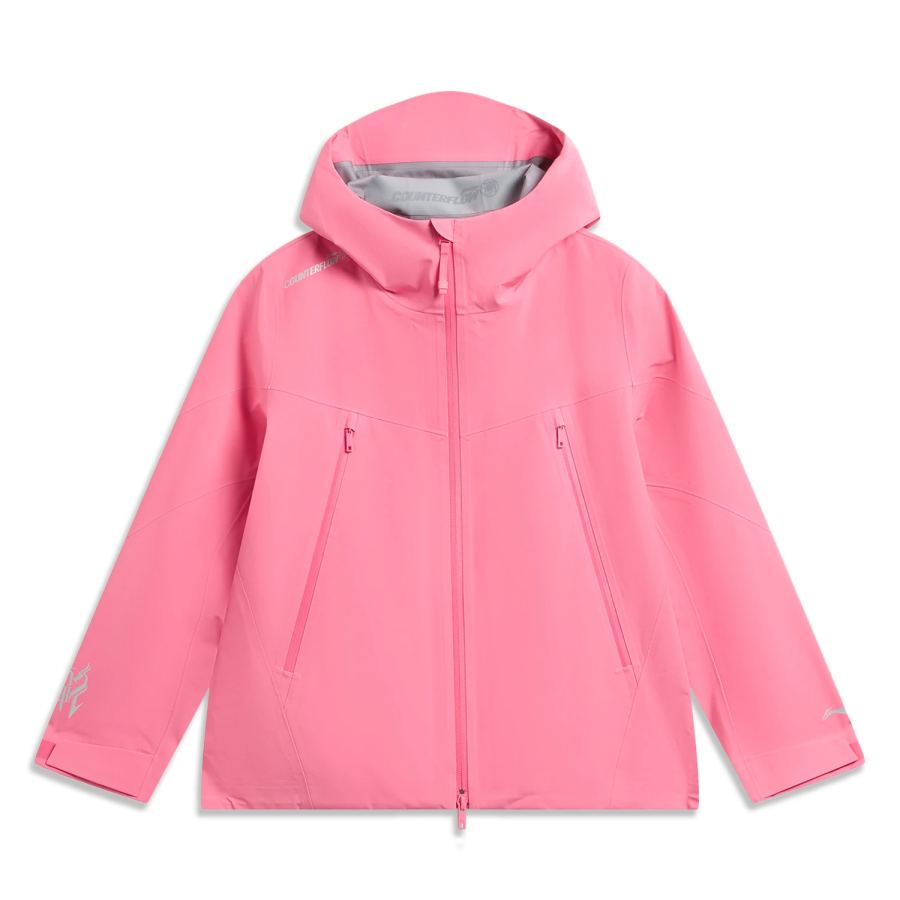 Li-Ning Li Ning Outdoor CF Tracing Single Layer Windbreaker Jacket Women's Delicate Pink