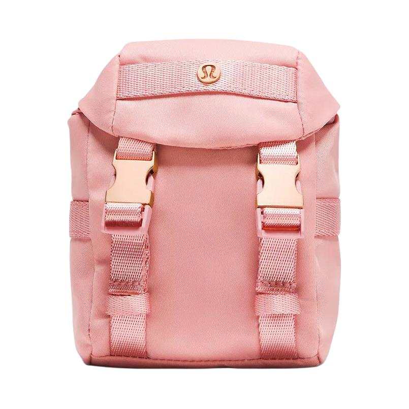 Lululemon Wunderlust Recycled Nylon Coin Purse Nano Women's Tea Rose & Rose Gold