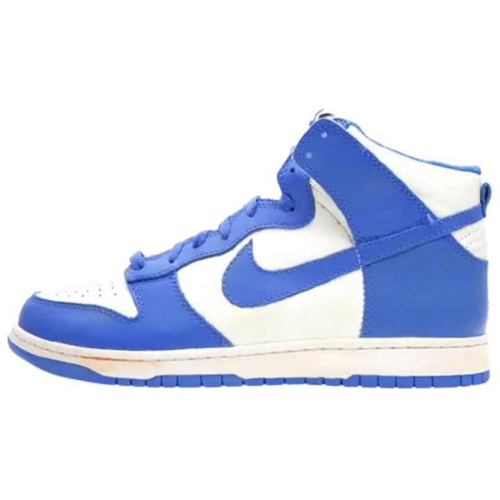 Nike Nike Dunk High top Skateboard Shoes Men's White Blue