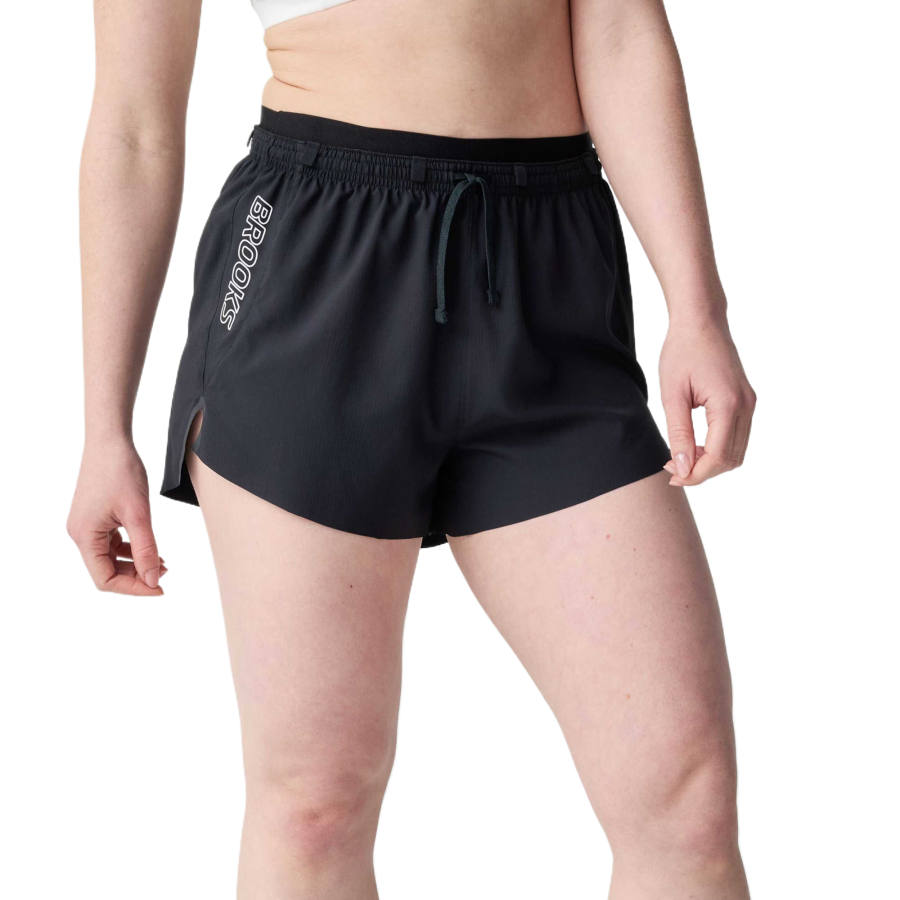 Brooks Running Shorts Women's Black Moderate