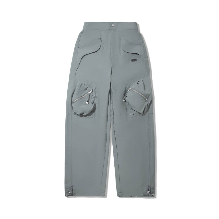 Li-Ning Li Ning Casual Pants Women's Iron Gray Moderate Straight Fit Pants