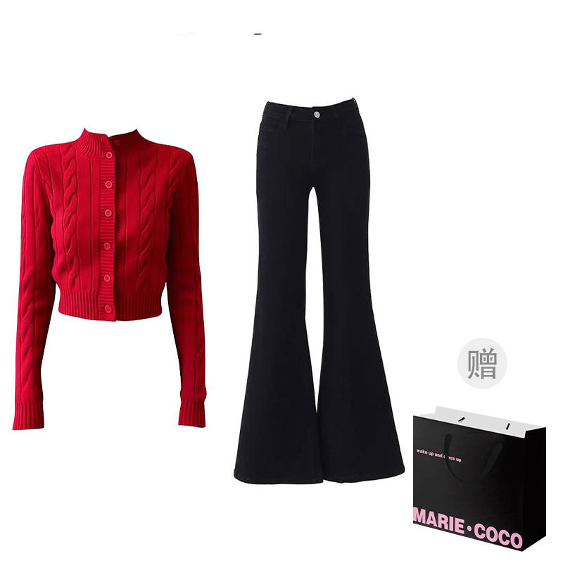 MARIE·COCO Casual Suits Women's Crew Neck Moderate