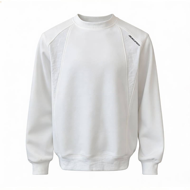 MUSCLETECH MUSCLETECH Sweatshirts Unisex Crew Neck Thickened Plus Size