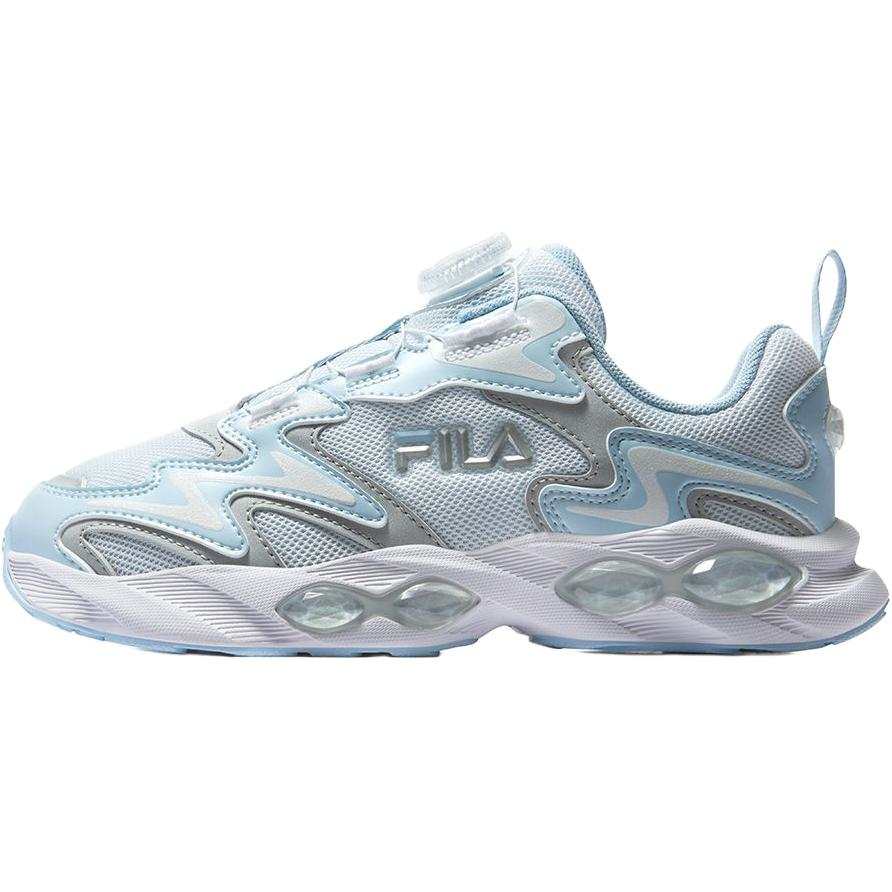 FILA KIDS MAGIC STONE Synthetic Leather, Textile Breathable Low top Casual Shoes Blue Kids'