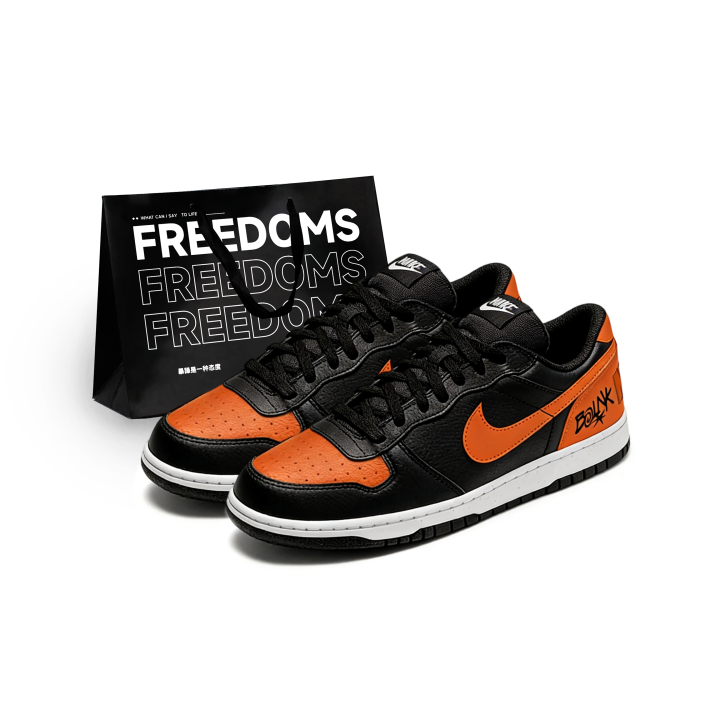 Nike Nike Big NIKE LOW Abrasion Resistant Breathable Abrasion Resistant Breathable Low top Skateboard Shoes Unisex