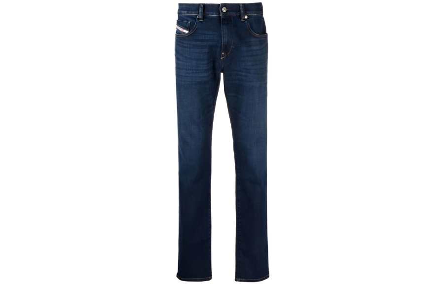 DIESEL Jeans Men's Blue Moderate Straight Fit Pants