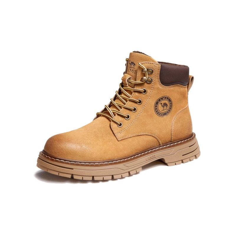CAMEL Thermal Abrasion Resistant Comfortable Fashion, Fleece Lined Short Outdoor Boots Women's