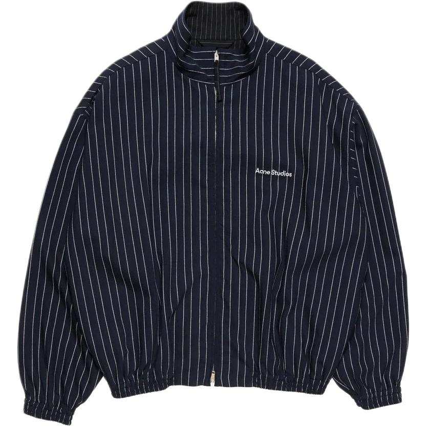 Acne Studios Acne Studios pinstripe zip jacket