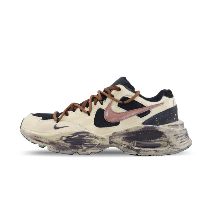 Nike Nike Air Max Fusion Cushioning, Wear Resistant Low top Running Shoes Unisex Brown Black