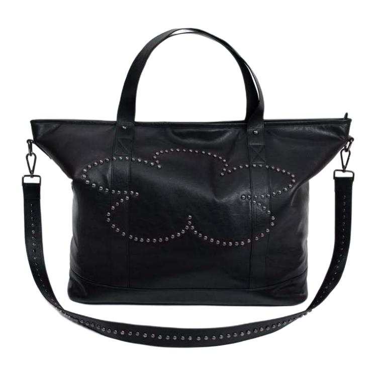 Vandy The Pink Pu Tote Bag, Shoulder Bag Regular Unisex Black