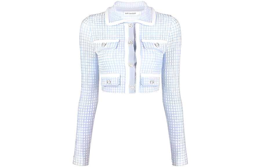 Self-portrait Self portrait Knitwear Women's Light Blue