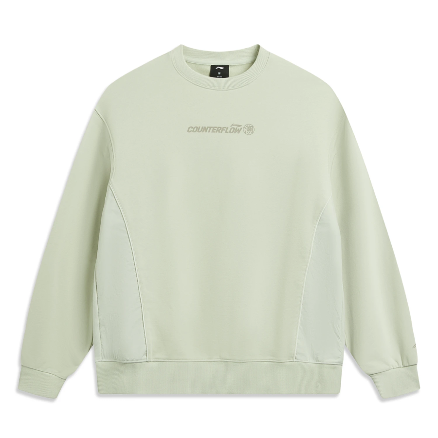 Li-Ning Li Ning Outdoor CF Tracing Pullover Sweatshirt Women's White Green