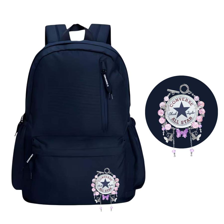Converse Converse Polyester Backpack Regular Unisex Navy Blue