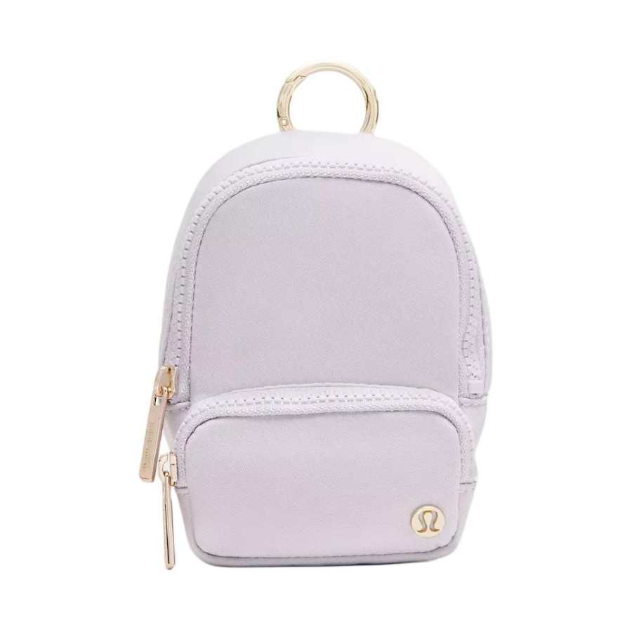 Lululemon Everywhere Nylon With Polyester Coin Purse Women's Light Lavender & Gold