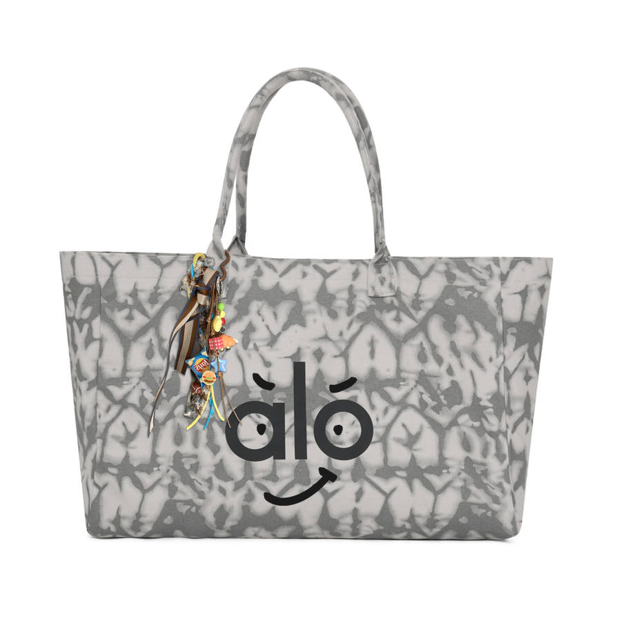 Alo Yoga Cotton Handbag, Shoulder Bag Women's Gray