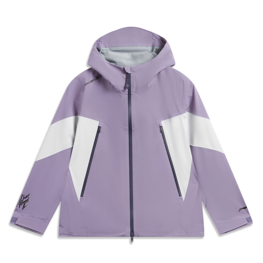 Li-Ning Li Ning Outdoor CF Tracing Single Layer Windbreaker Jacket Women's Ore Purple