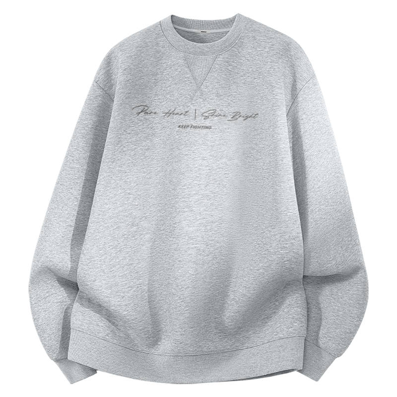 MINISO Sweatshirts Unisex Crew Neck Moderate Heavyweight