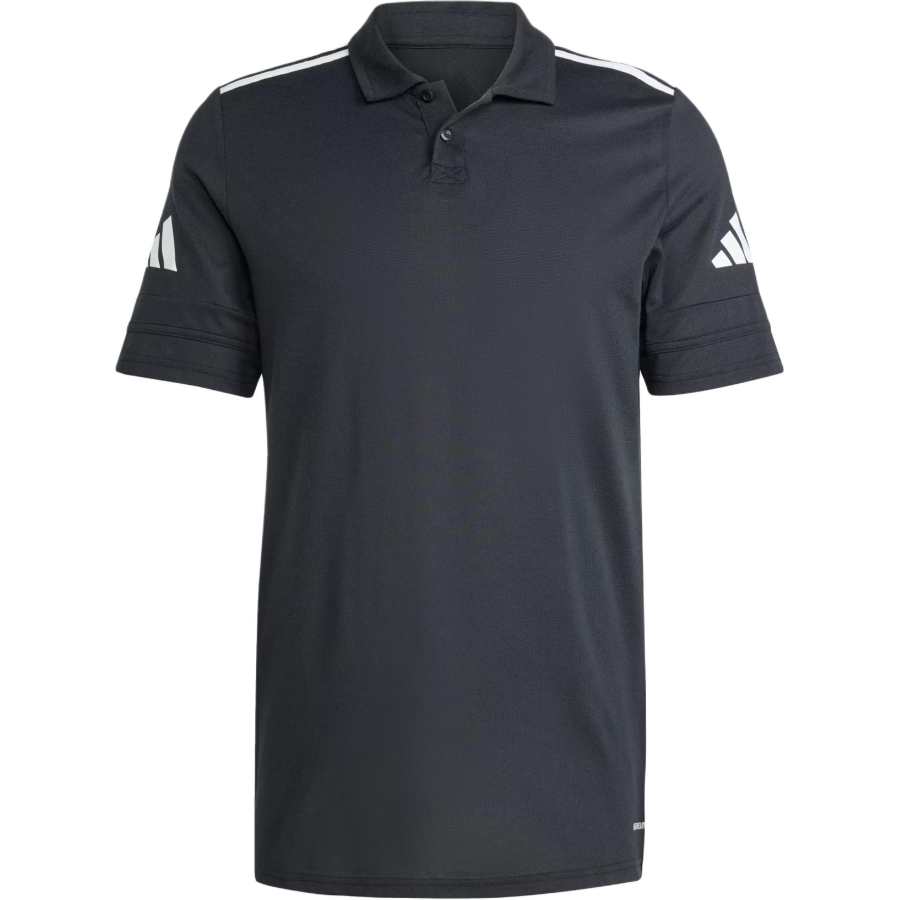 Adidas Adidas Polo Shirts Men's Black Polo Collar Moderate Straight Fit