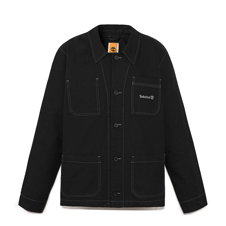 Timberland Jackets Men's Black Lapel Moderate Workwear