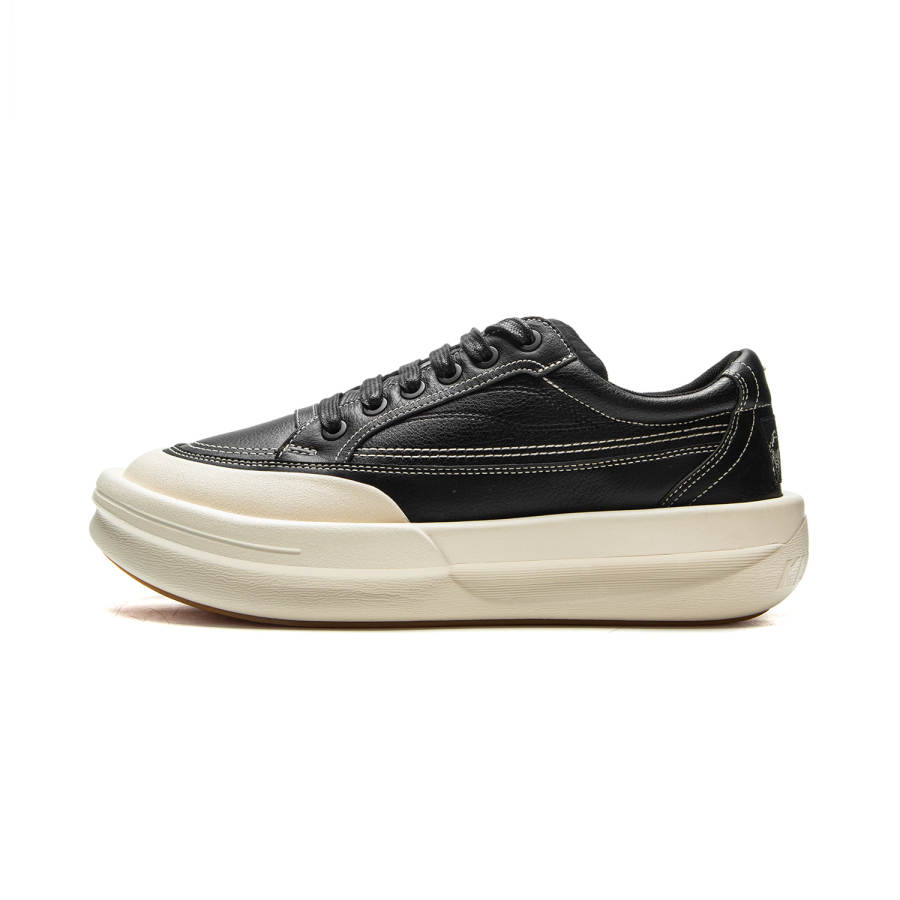Li-Ning Li Ning Kungfu YANG Synthetic Leather, Cow Leather Cushioning, Wear Resistant Low top Casual Shoes Unisex