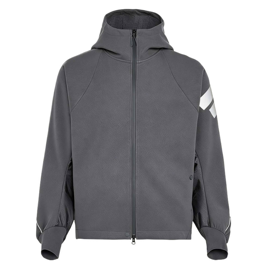 Adidas Adidas FOS Jackets Men's Dark Gray Hooded Moderate Other