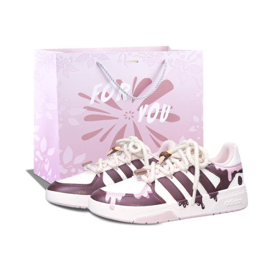 Adidas Adidas COURTBEAT Abrasion Resistant Slip Resistant Low top Skateboard Shoes Women's Box Included