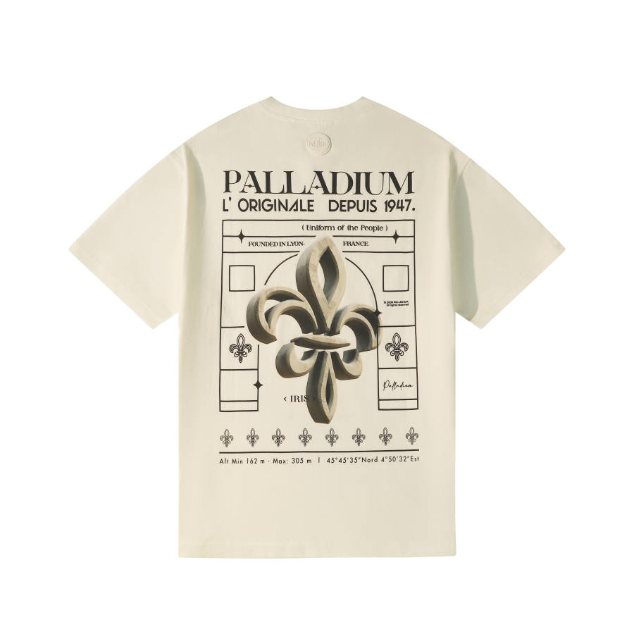 Palladium T Shirts Unisex Crew Neck Moderate Straight Fit