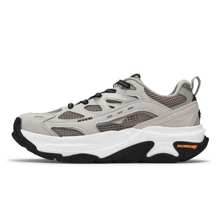 361° Boundless Abrasion Resistant Cushioning Low top Casual Shoes Men's Shale Gray