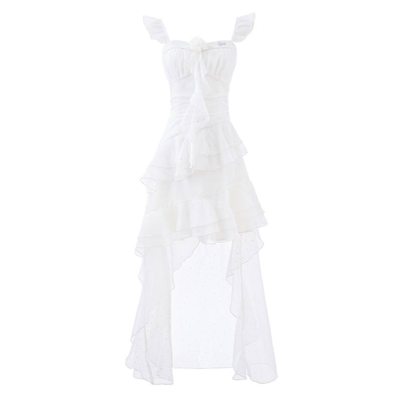 Qiuerle Short Sleeved Dress Women's Gift Box Set Included