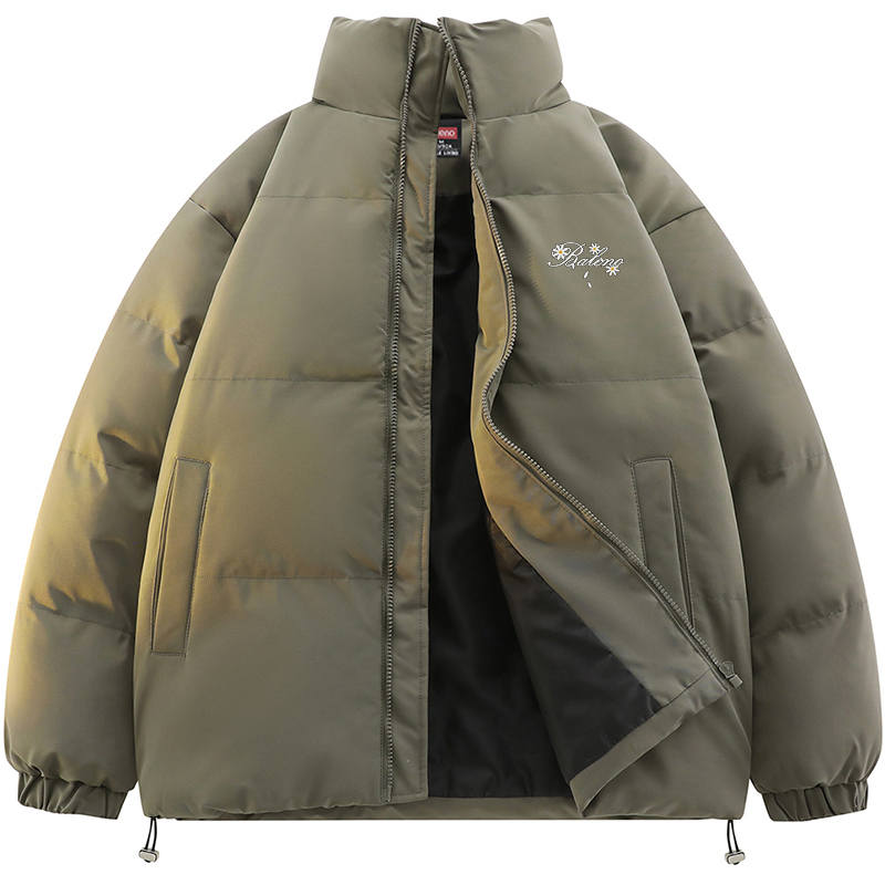 BALENO Puffer Jackets Unisex Stand Collar Thickened Padded Puffer Jacket