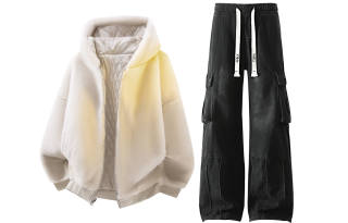 X1617 Casual Sportswear Unisex Hooded Thickened