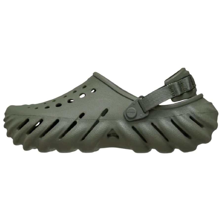 Crocs Crocs Echo Clog EVA Clogs Unisex Green