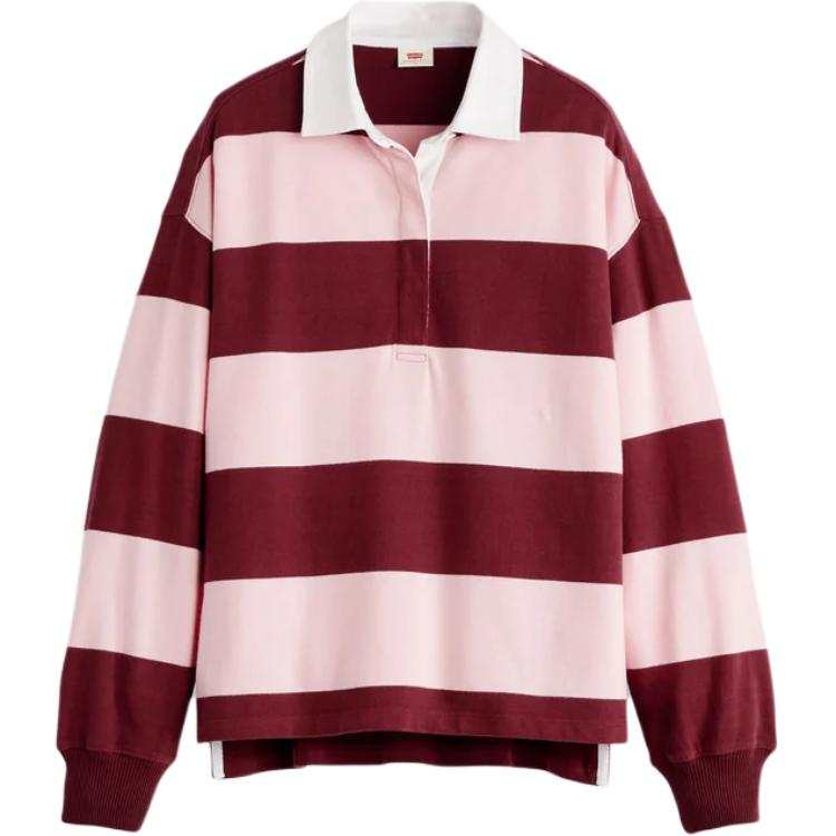 Levis Levis striped rugby knitwear