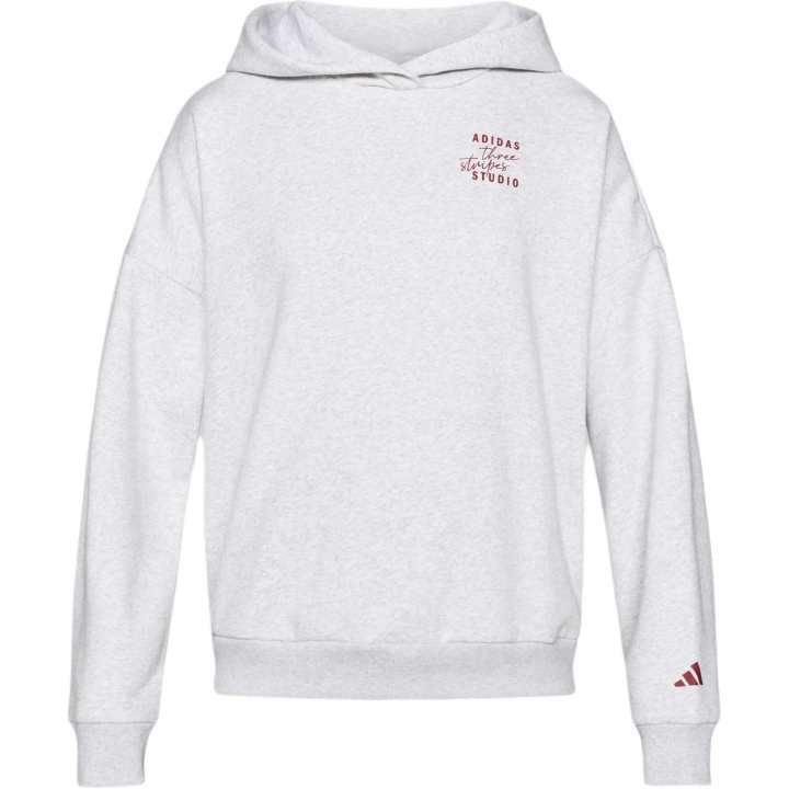 Adidas Adidas Sweatshirts Women's Light Gray Hooded Moderate