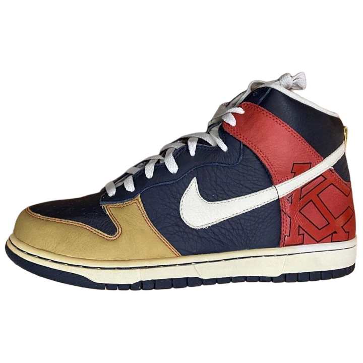 Nike Nike Dunk High top Skateboard Shoes Men's Blue