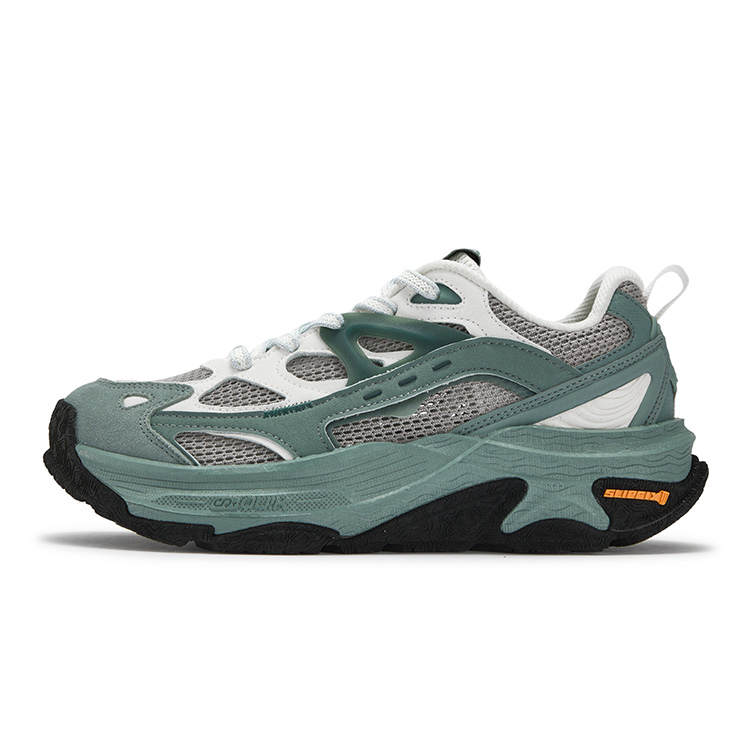 361° Boundless Abrasion Resistant Cushioning Low top Casual Shoes Men's Diatom Green
