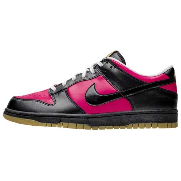 Nike Nike Dunk Low top Skateboard Shoes Women's Black Pink