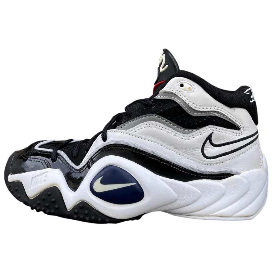 Nike Nike Air Flight Turbulence Basketball Shoes Men's White Black
