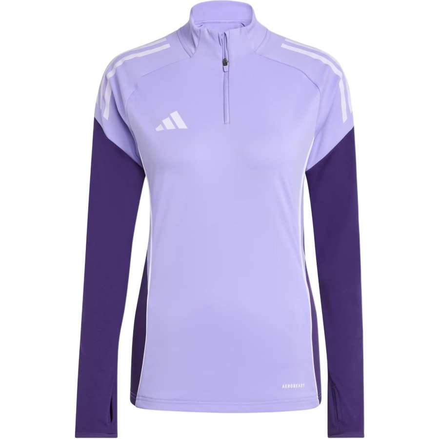 Adidas Adidas Soccer Jerseys Women's Light Purple Stand Collar Moderate