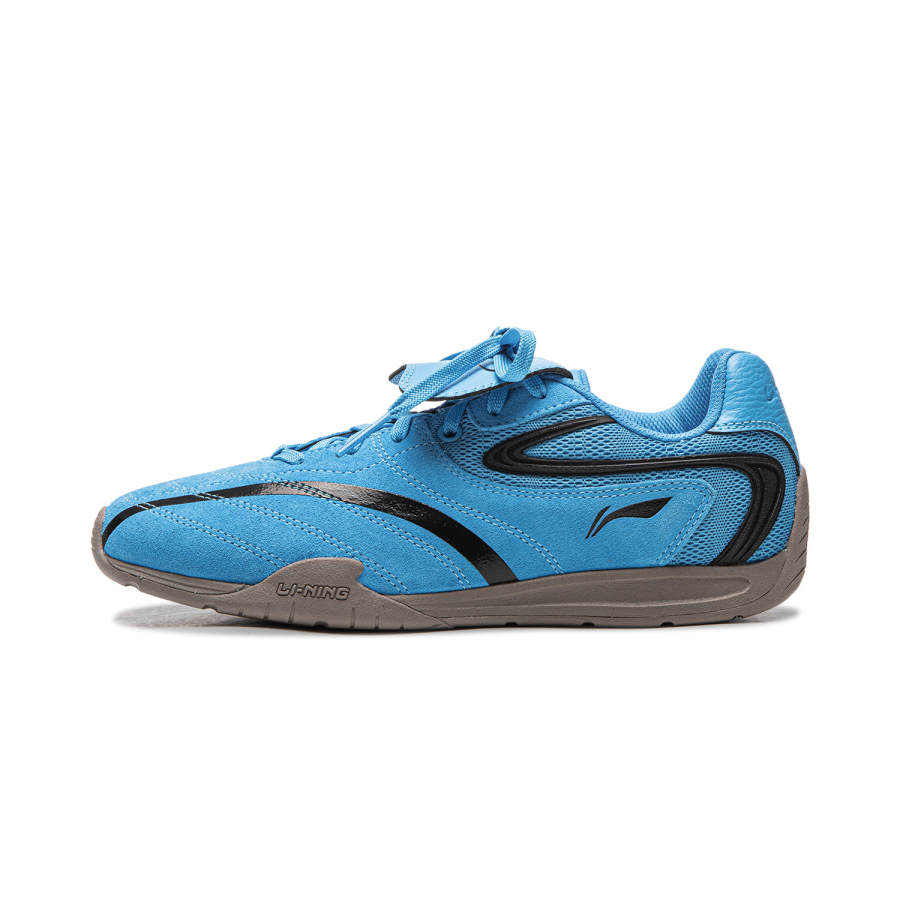 Li-Ning Li Ning Film Pulse Slip Resistant, Abrasion Resistant, Lightweight Low top Casual Shoes Women's Time Space Blue