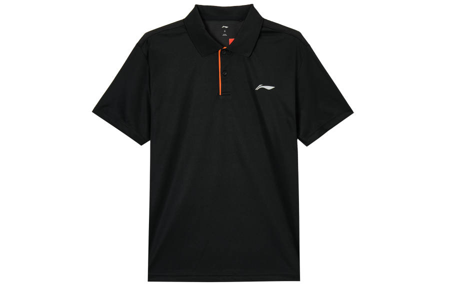 Li-Ning Li Ning Fitness Series Polo Shirt Men's Black