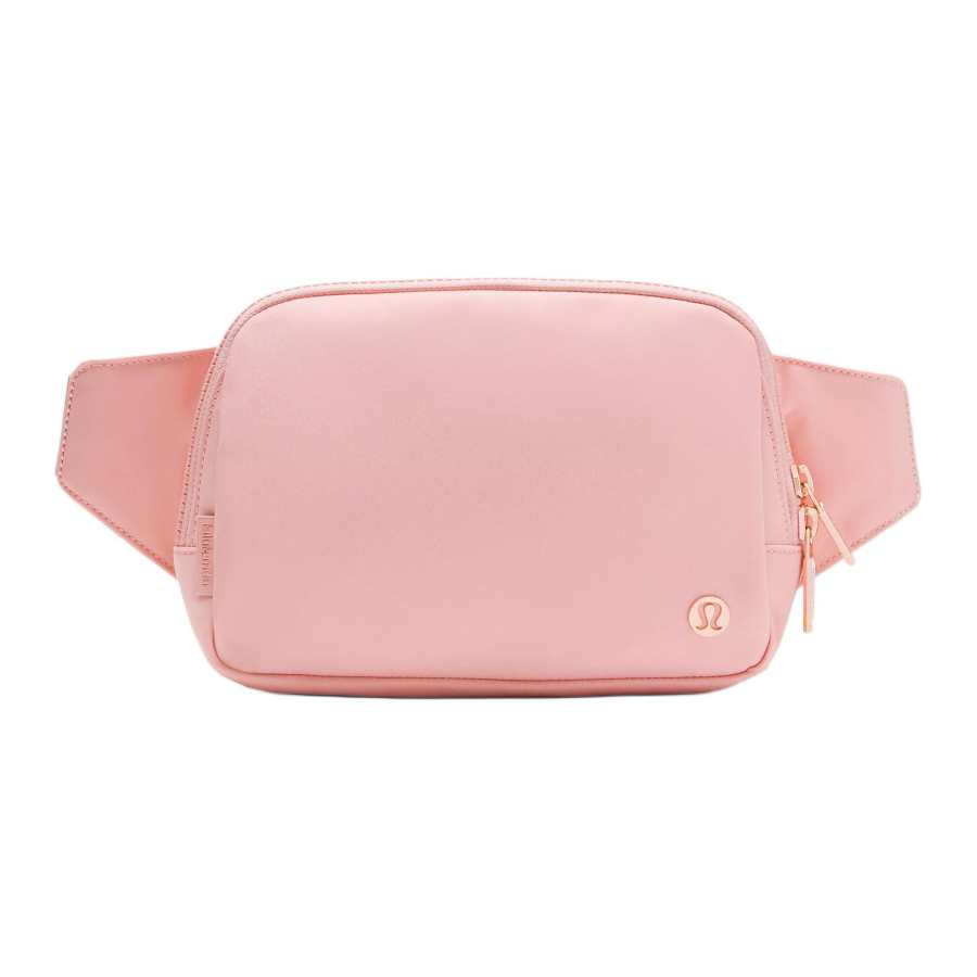 Lululemon 2L Everywhere Nylon Fanny Pack Large Women's Rose Gold
